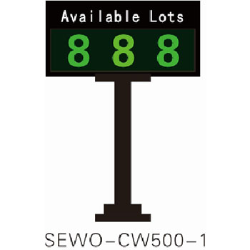 Parking guidance system----SEWO-CW5----General Display